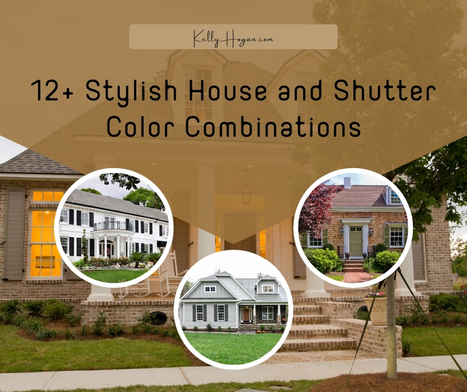 12  Stylish House And Shutter Color Combinations