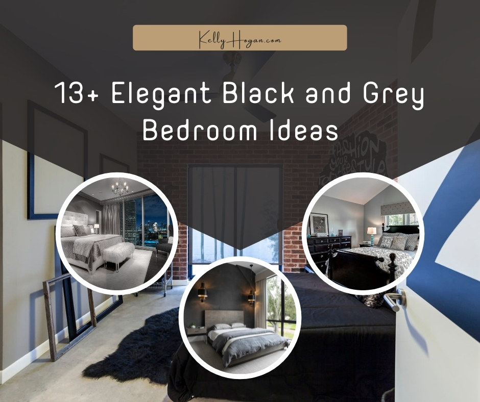 13  Elegant Black And Grey Bedroom Ideas