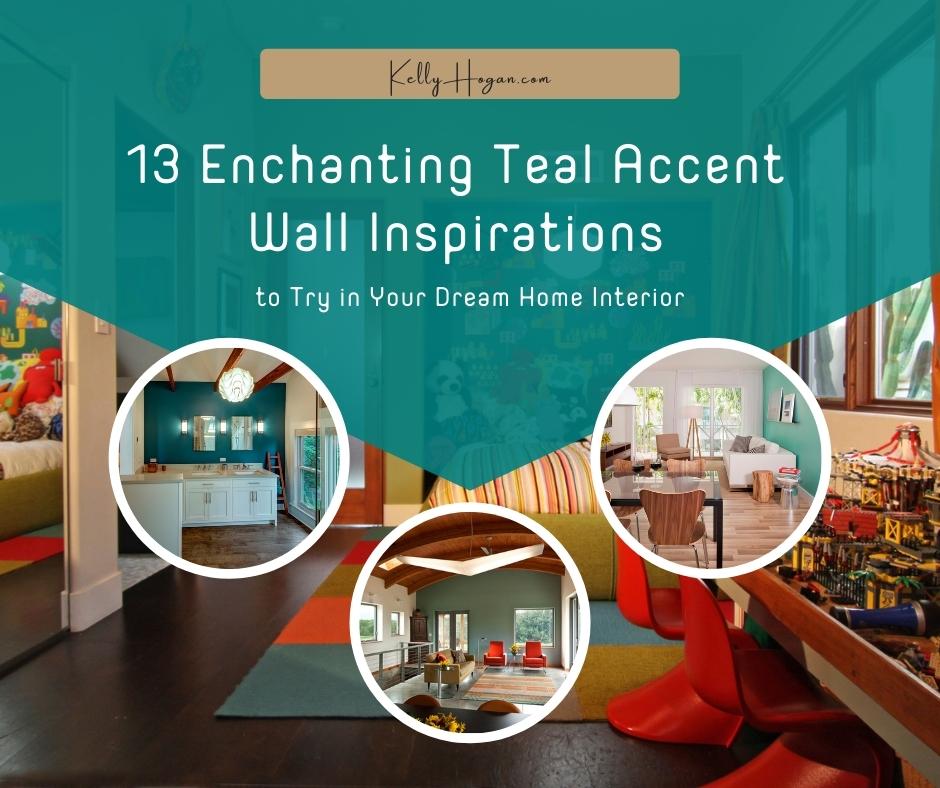 13 Teal Accent Wall Inspirations