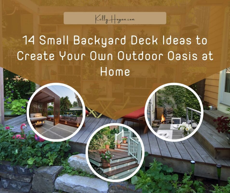 14 Small Backyard Deck Ideas